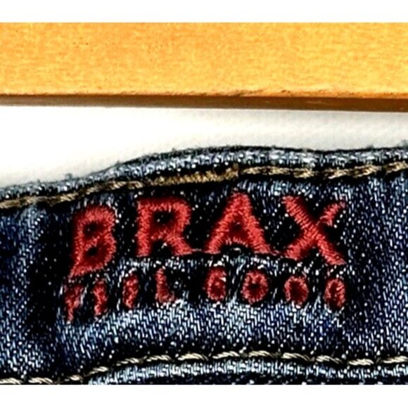 Brax Mens Jeans Feel Good Cooper Regular Fit Denim Straight Blue Size 42x30 - Picture 14 of 16